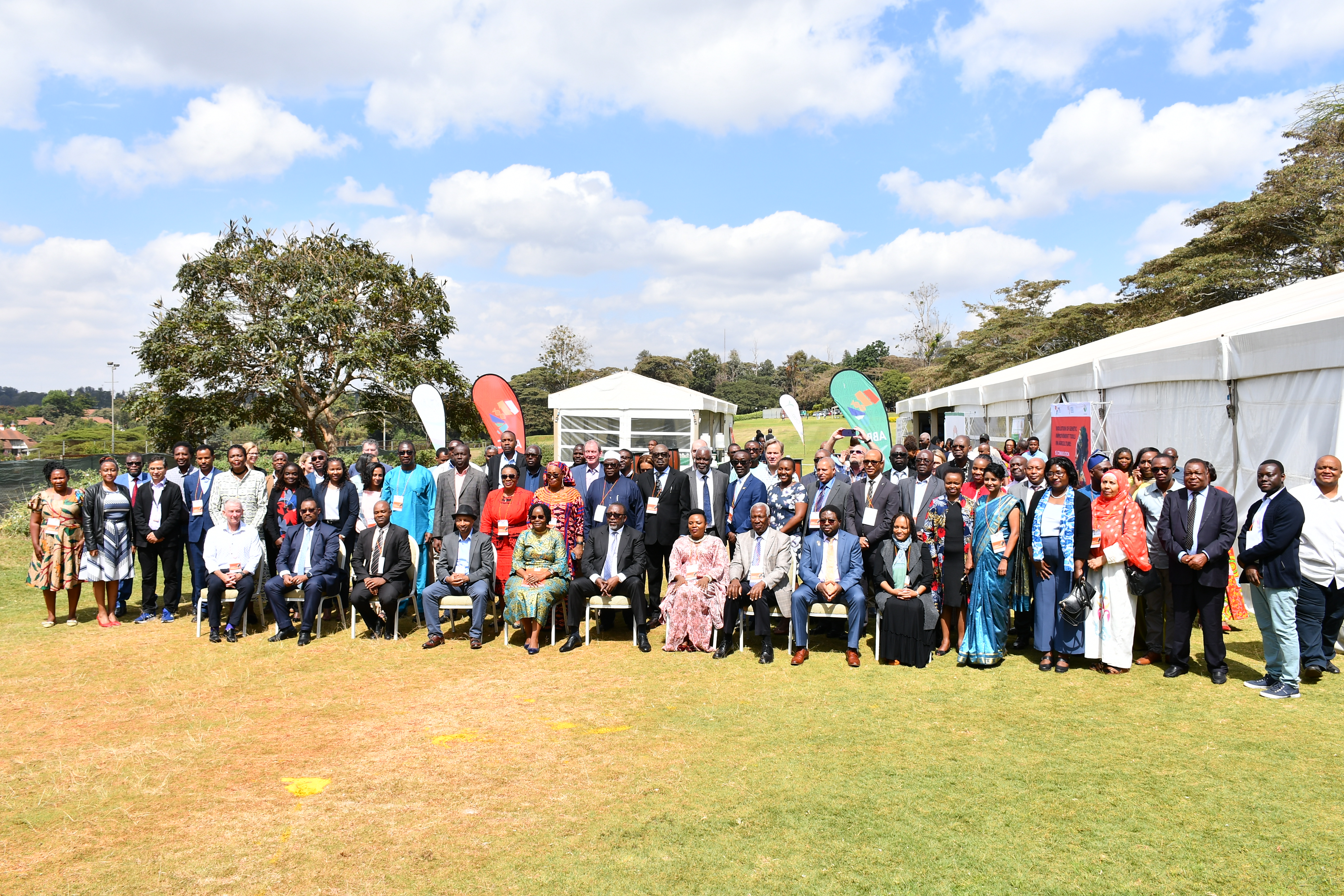 Participants gathered for an ABBC group photograph